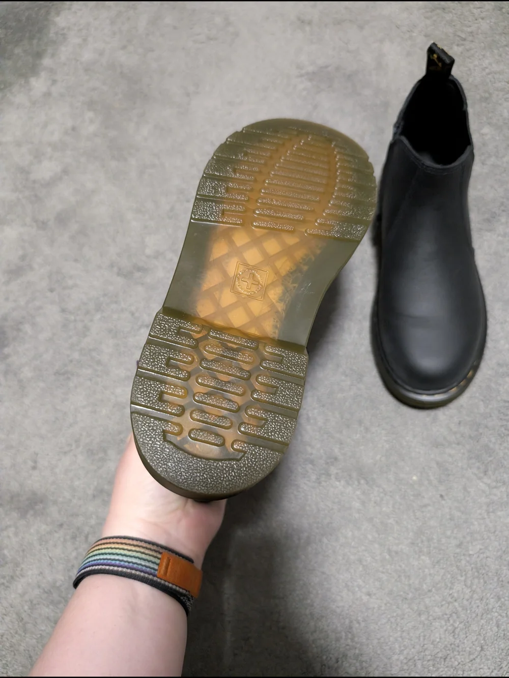 Dr. Martens Youth Black Chelsea Zip Boots